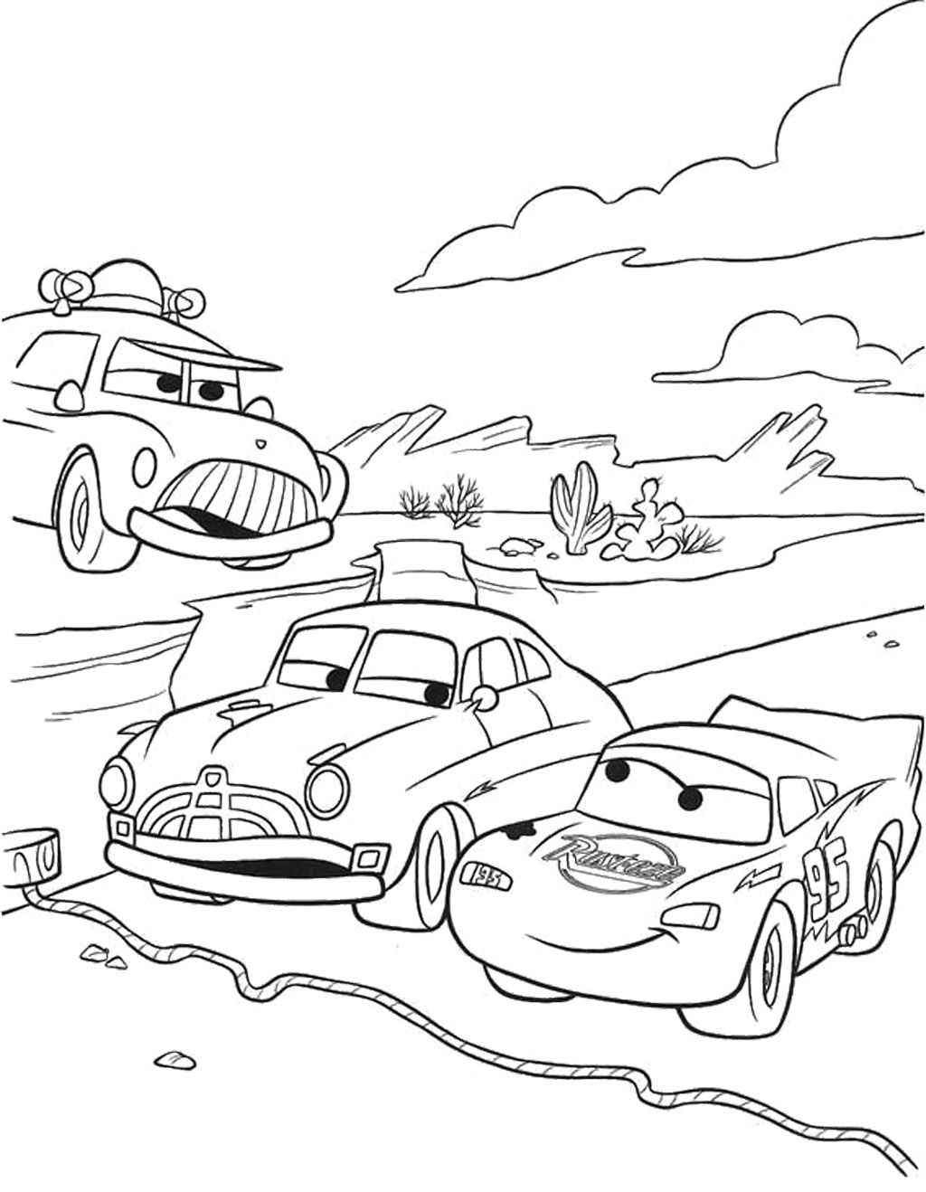 Pixar Cars Coloring Pages At GetColoringscom | Free Printable