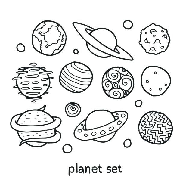 Planet Coloring Pages With The 9 Planets at GetColorings.com | Free