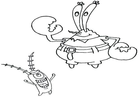 Plankton Coloring Pages At GetColorings Free Printable Colorings 59904