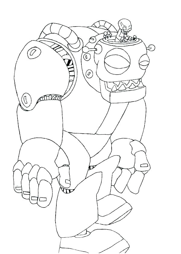 Printable Plants Vs Zombies 2 Coloring Pages