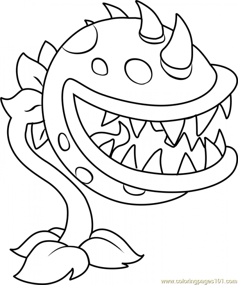 Plants Vs Zombies Coloring Pages For Kids at GetColorings com Free