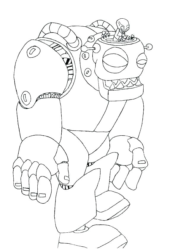 Plants Vs Zombies Printable Coloring Pages At GetColorings Free 