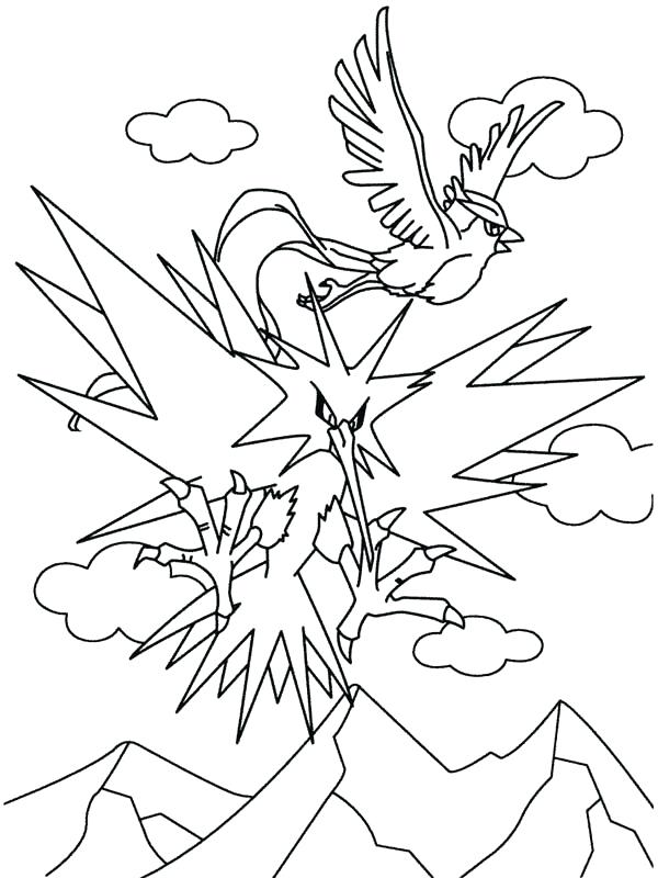 10 Articuno Pokemon Coloring Pages to Unleash Your Inner Artist