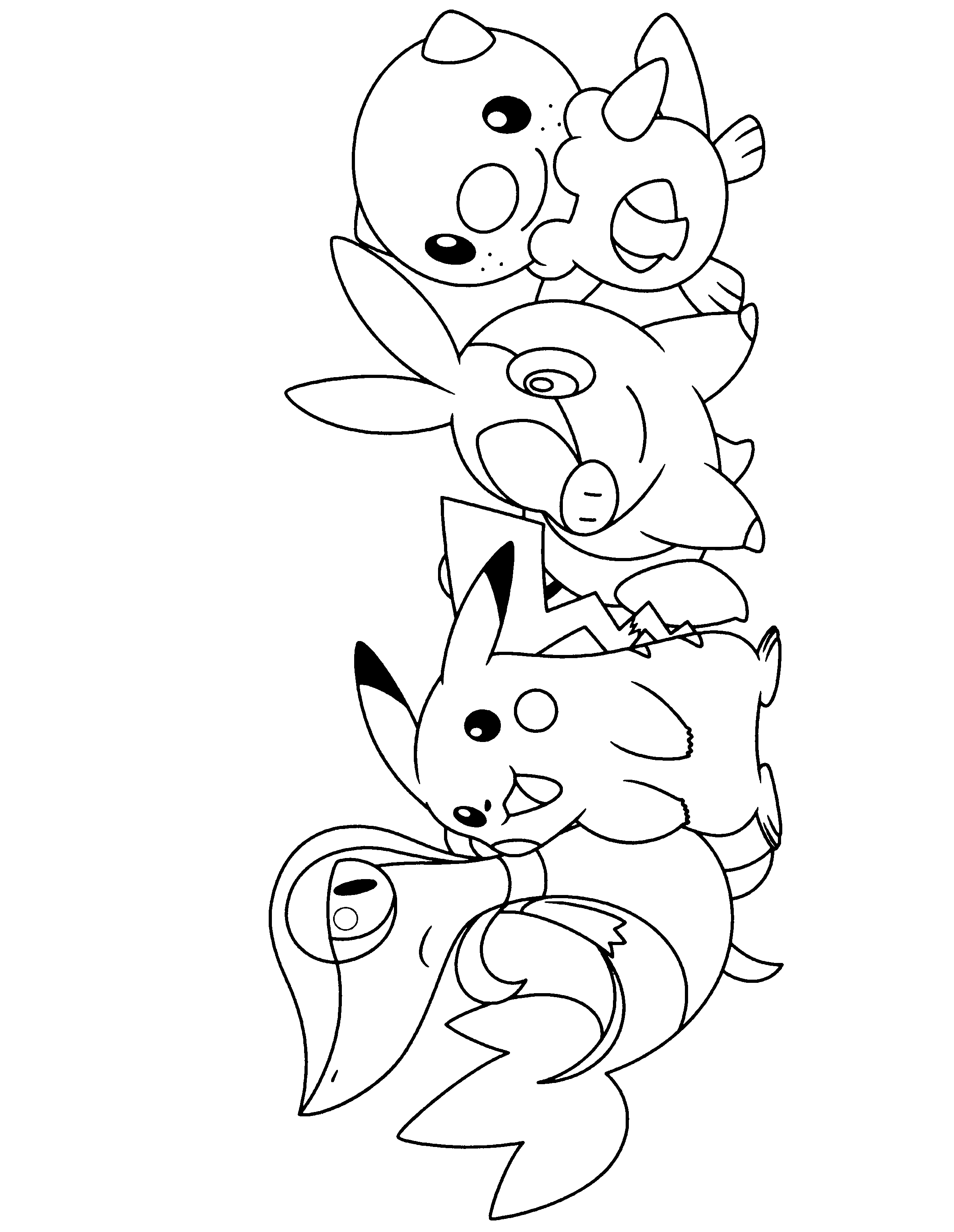 Pokemon Black And White 2 Coloring Pages at GetColorings.com | Free