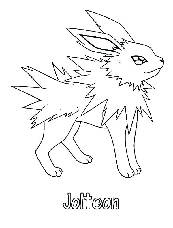 Pokemon Espeon Coloring Pages Sketch Coloring Page
