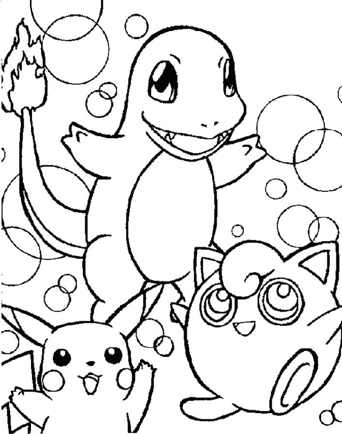 Pokemon Coloring Pages Jigglypuff At Getcolorings Free Printable