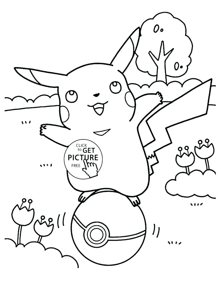 Pokemon Coloring Pages Pokeball At Free Printable