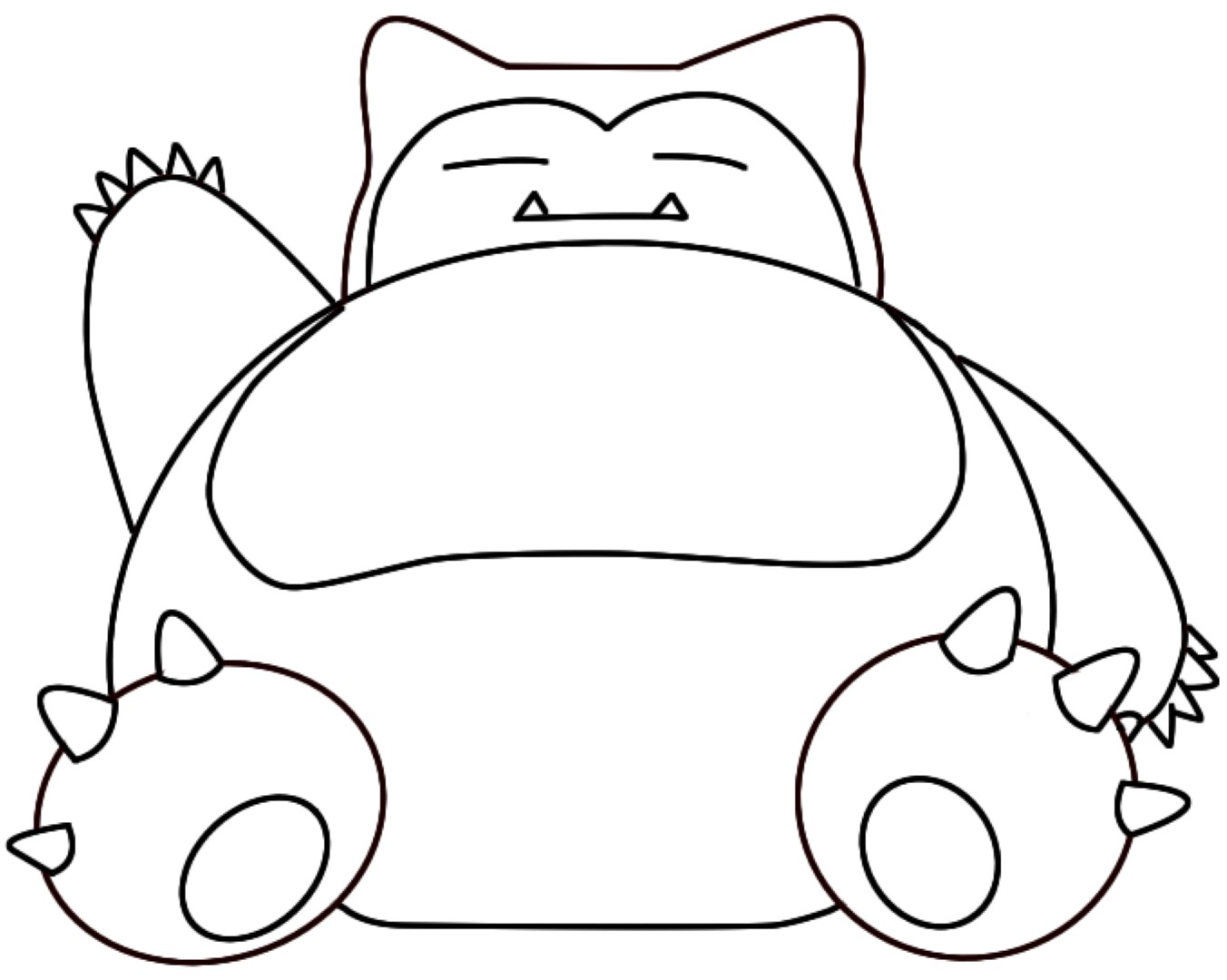 10 Delightful Snorlax Pokémon Coloring Pages to Unleash Your Creativity