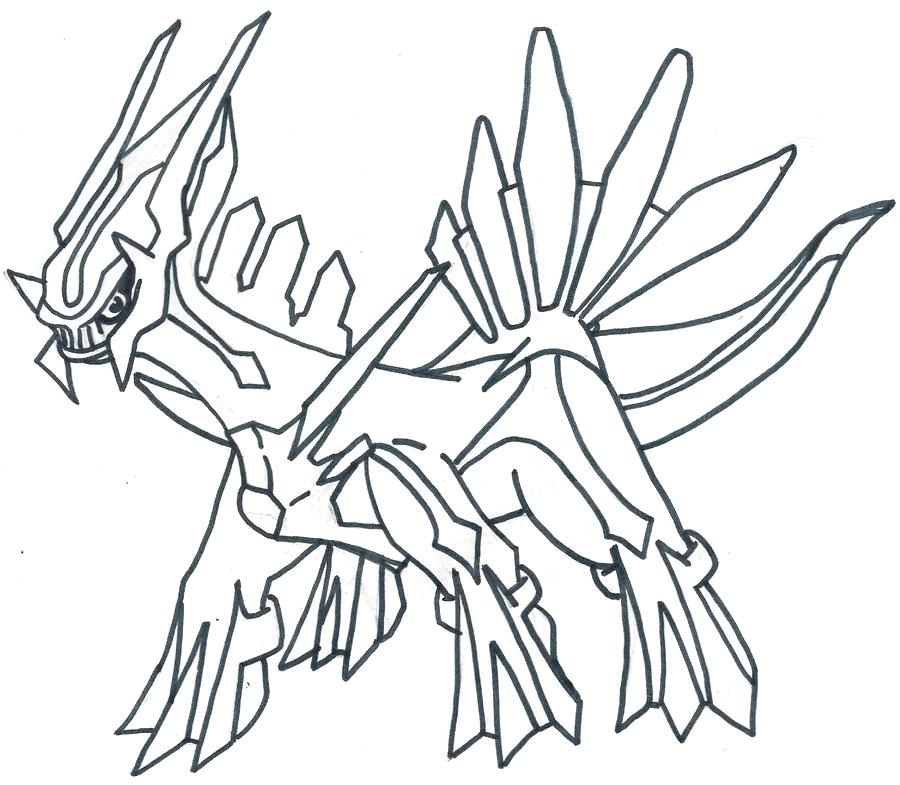 Pokemon Dialga Coloring Pages at GetColorings.com | Free printable