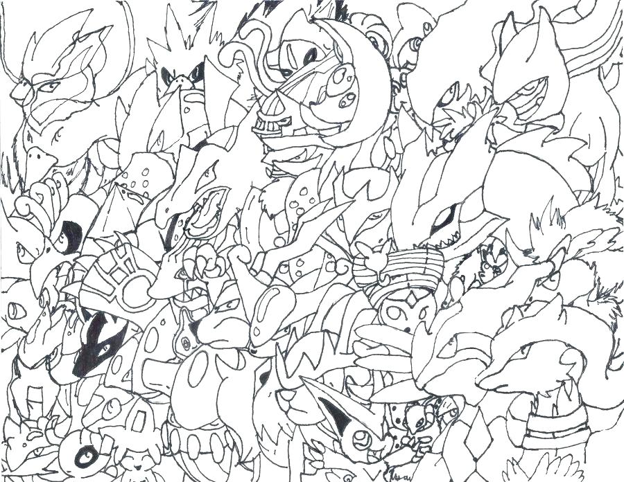 Pokemon Evolution Coloring Pages at GetColoringscom