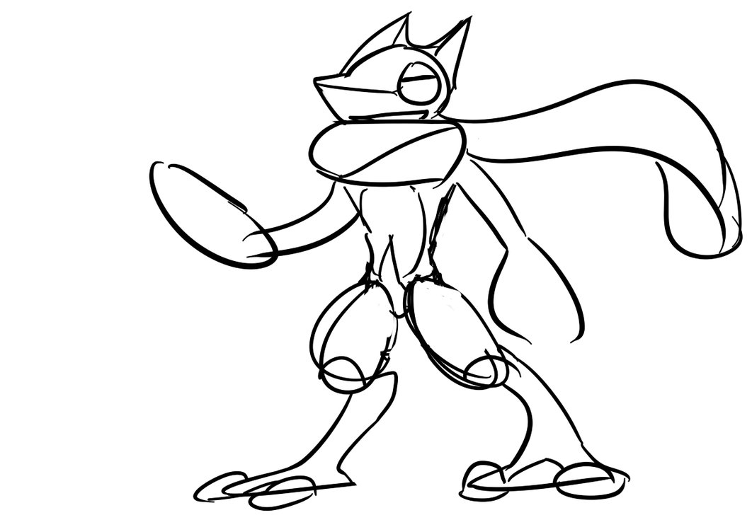 Pokemon Greninja Coloring Pages at GetColorings.com | Free ...