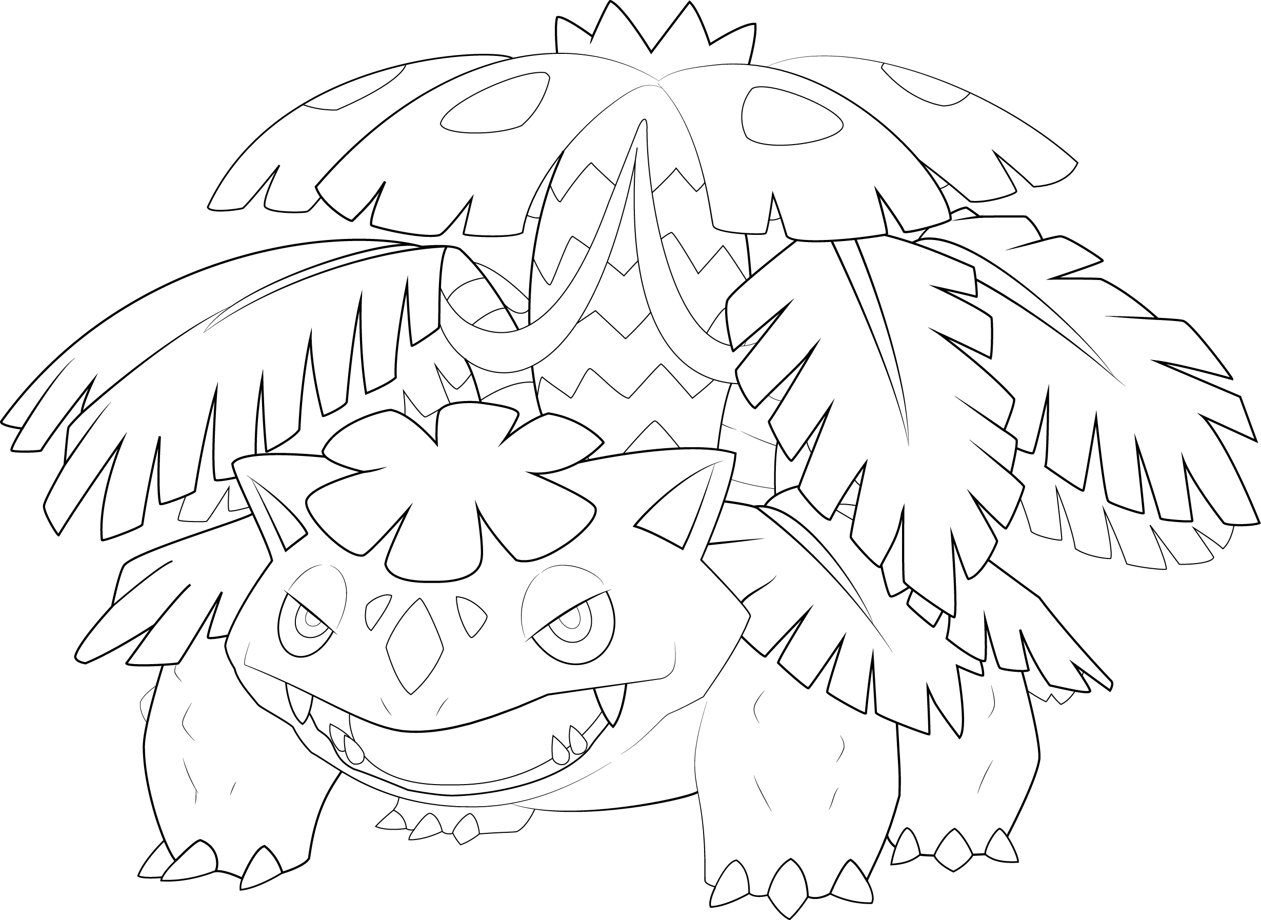 Pokemon Ivysaur Coloring Pages at GetColorings.com | Free printable