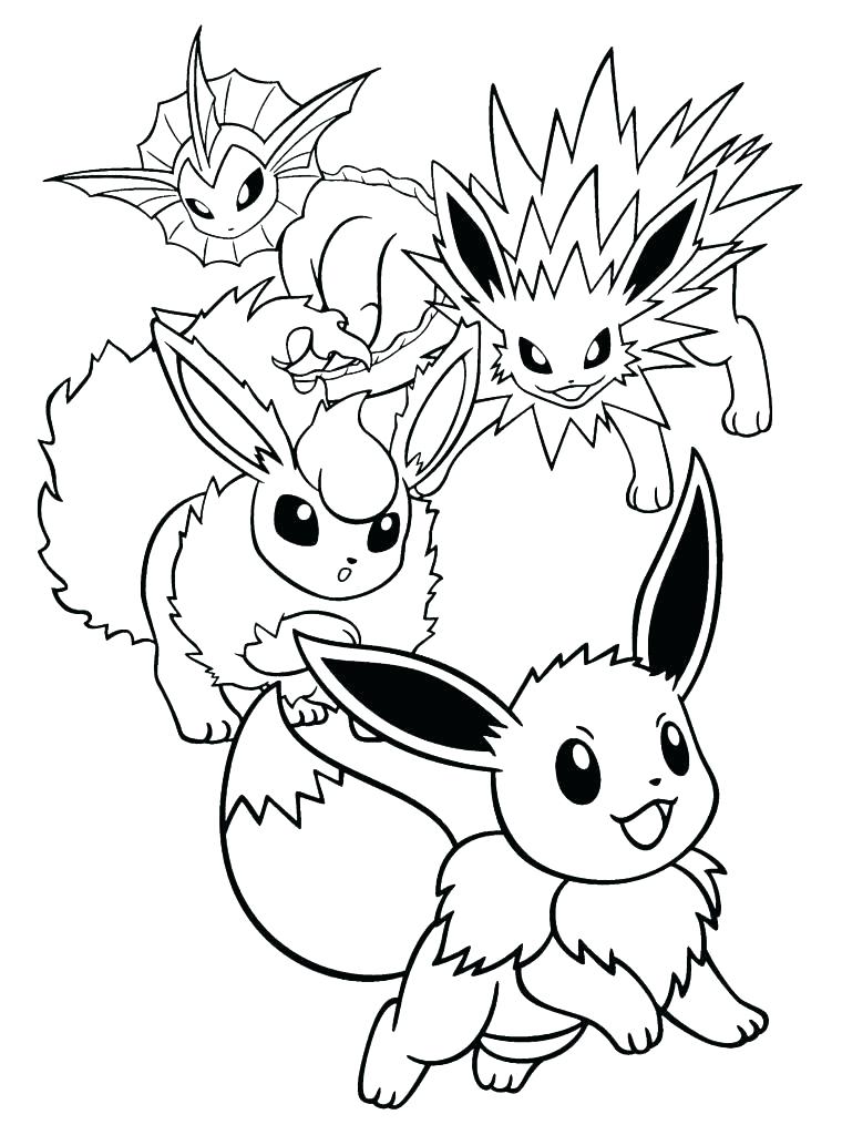 Pokemon Leafeon Coloring Pages at GetColorings.com | Free printable