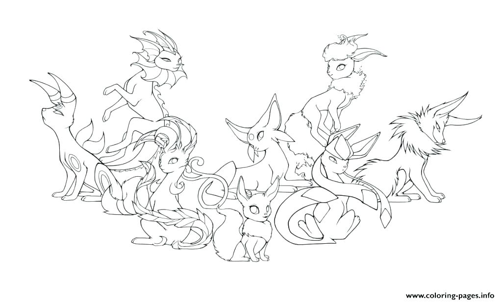Pokemon Leafeon Coloring Pages at GetColorings.com | Free printable