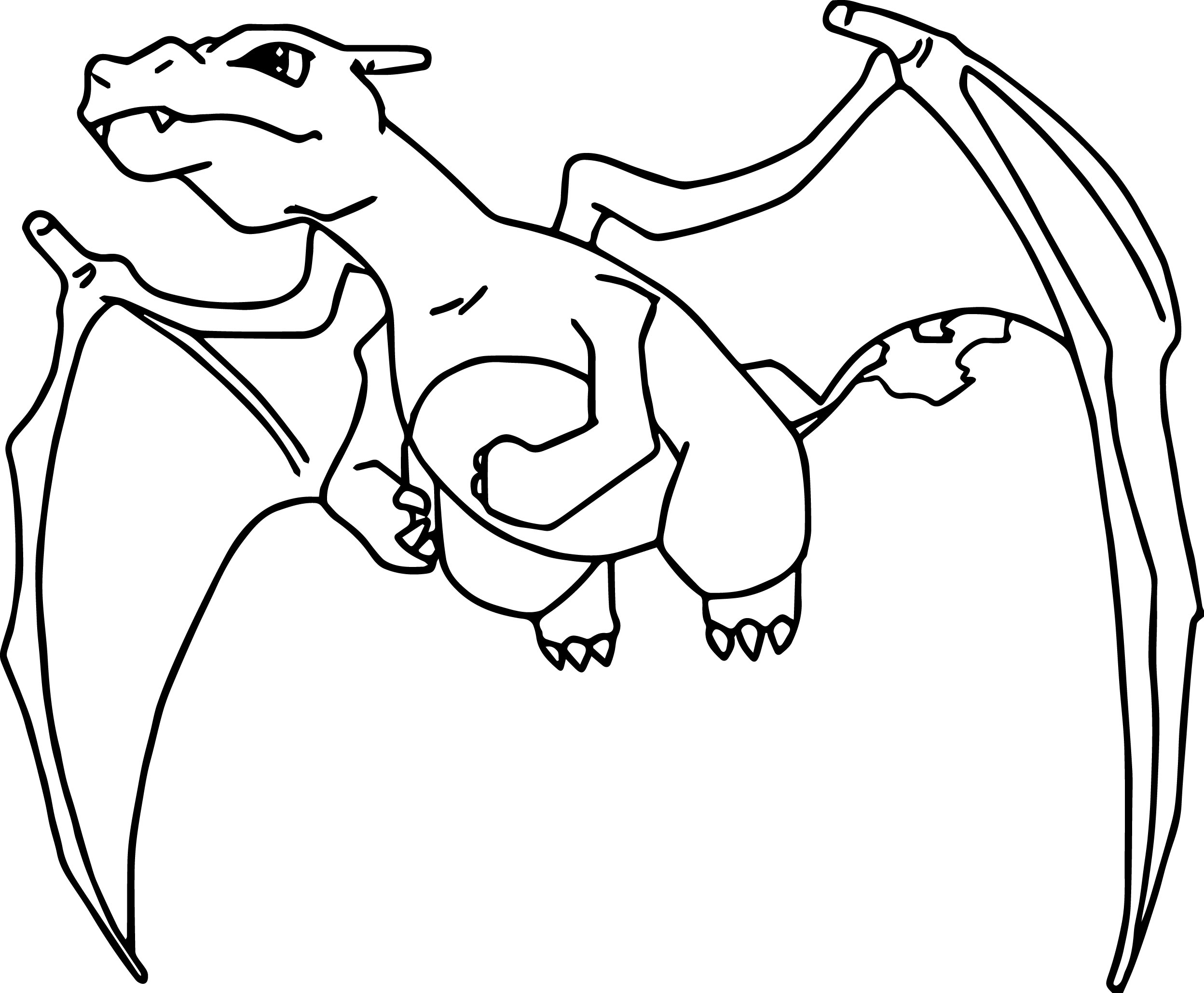 Pokemon Mega Charizard Coloring Pages at GetColorings.com | Free