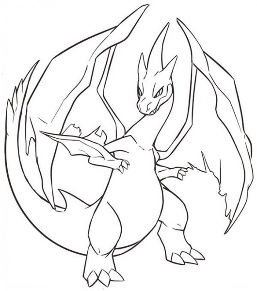 Pokemon Mega Evolution Coloring Pages at GetColorings.com | Free