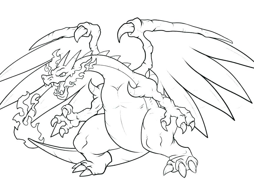 Pokemon Mega Evolution Coloring Pages At GetColorings Free 