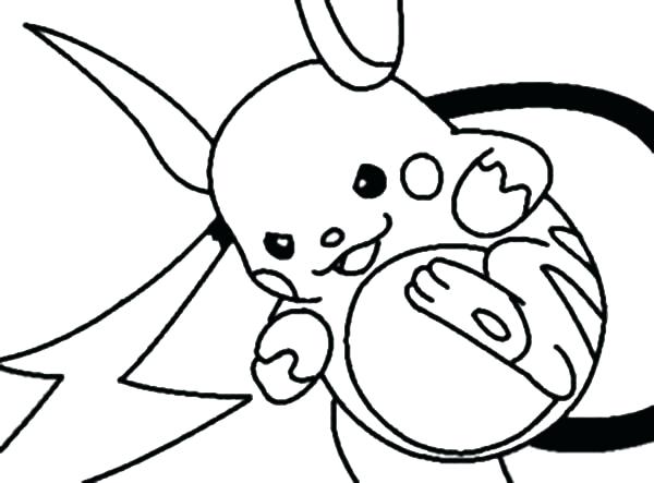 Pokemon Raichu Coloring Pages at GetColorings.com | Free ...