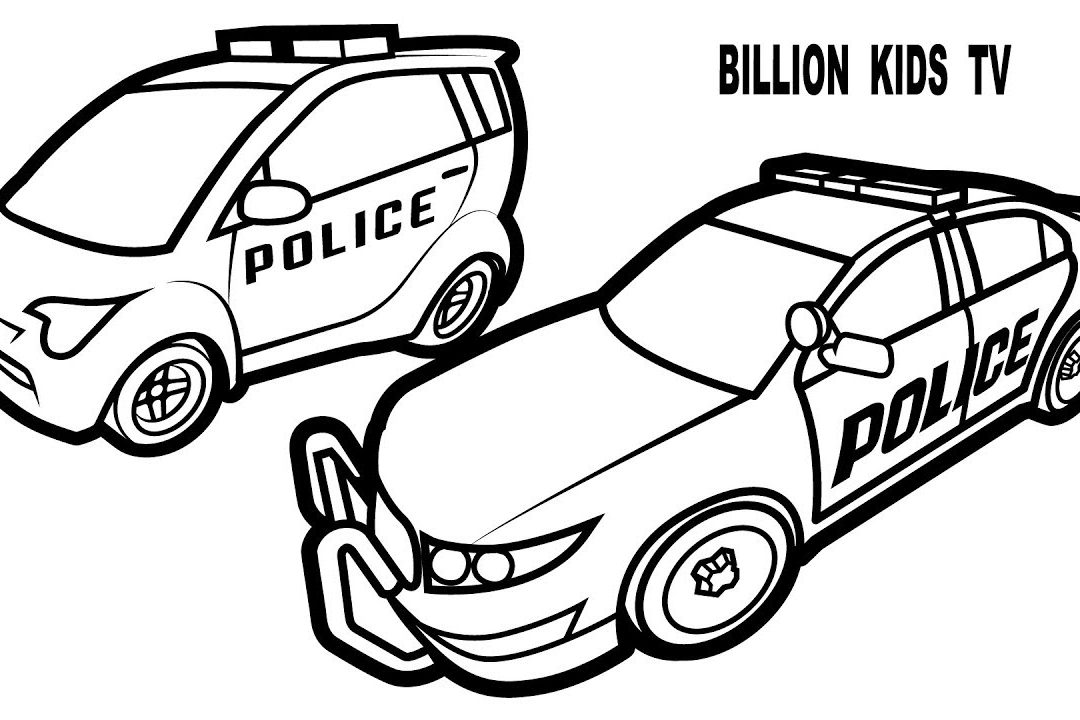 Police Car Coloring Pages To Print at GetColorings.com | Free printable