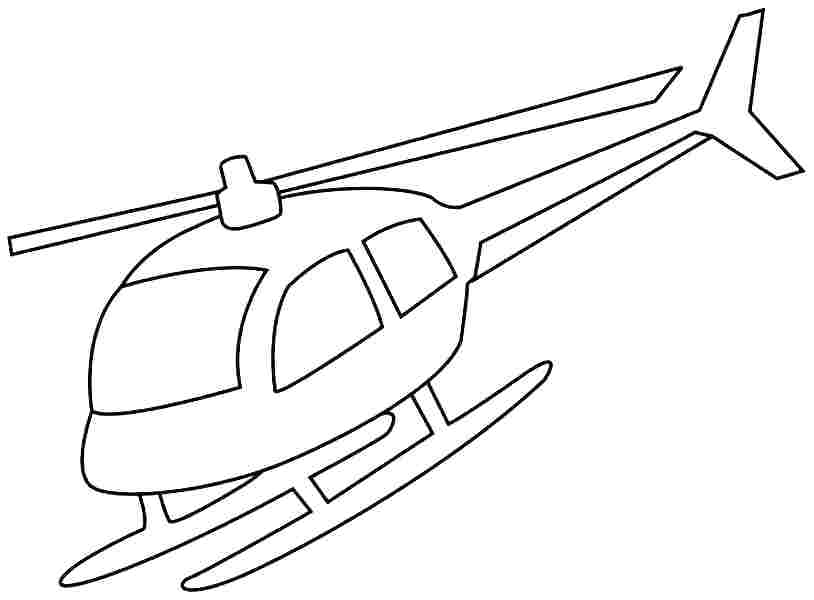 Police Helicopter Coloring Pages At GetColorings Free Printable 