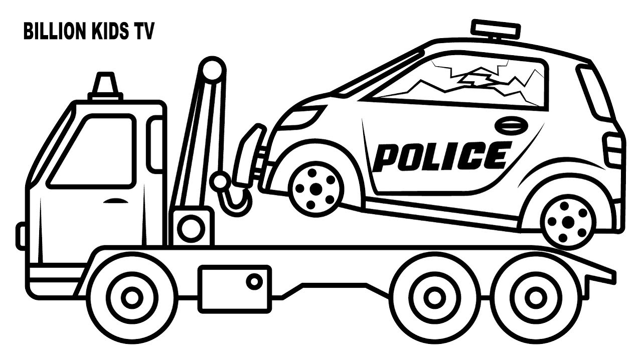 Police Truck Coloring Pages at GetColorings.com | Free ...