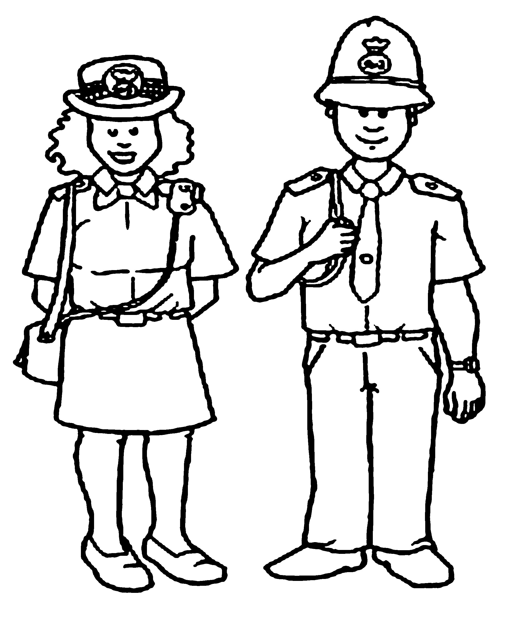 Police Station Coloring Pages at Free printable