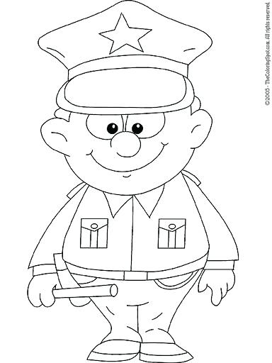 Police Woman Coloring Pages At Free Printable Colorings Pages To Print And Color 