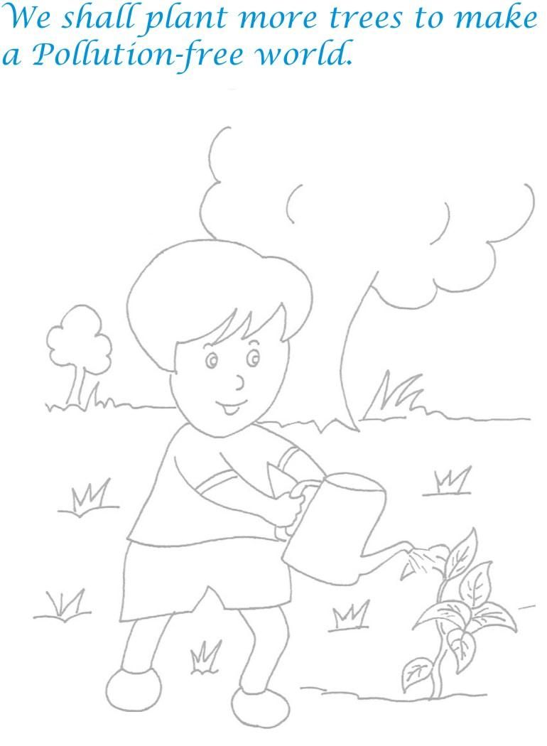 Pollution Coloring Pages At Getcolorings Free Printable Colorings