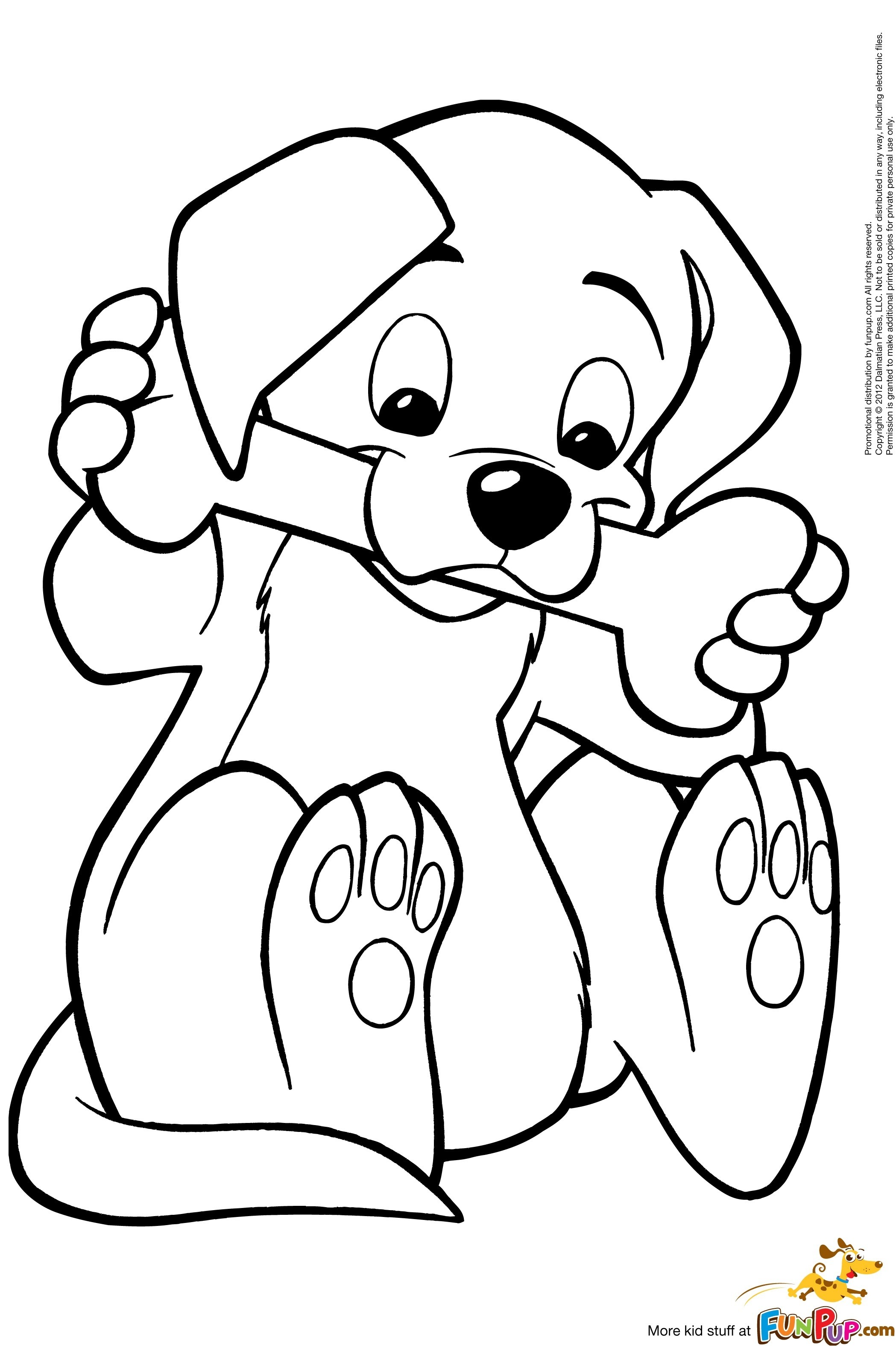 Kleurplaat Makkelijk Hond Printable Coloring Pages Dogs And Puppies 