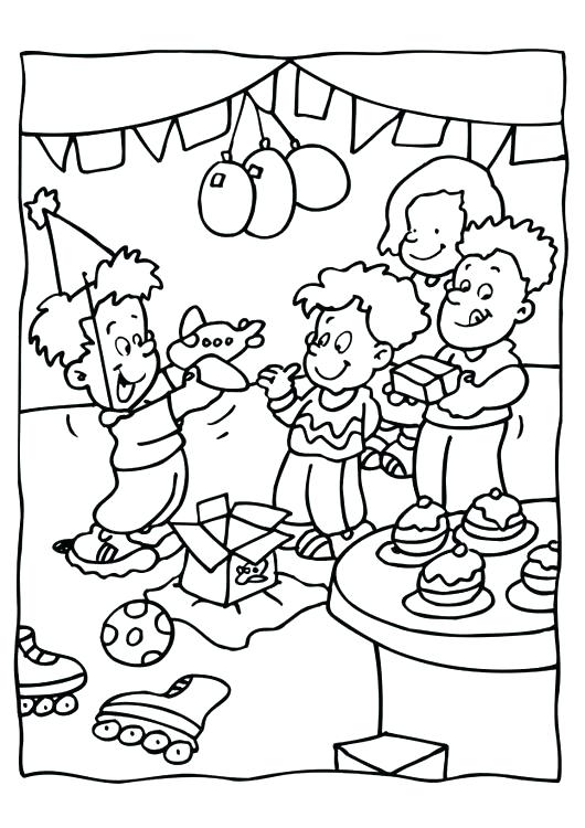 Pool Party Coloring Pages at GetColorings.com | Free printable