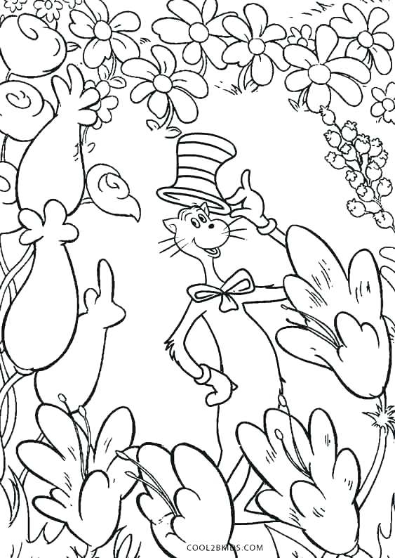printable hop on pop coloring page