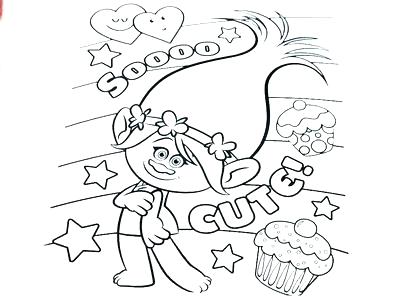 Poppy Coloring Page at GetColorings.com | Free printable colorings