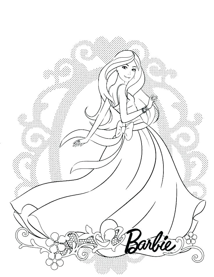 736x952 Barbie Princess And The Popstar Coloring Pages Games Friends Doll