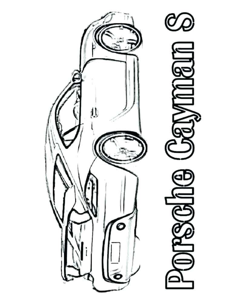 porsche coloring page at getcolorings  free printable