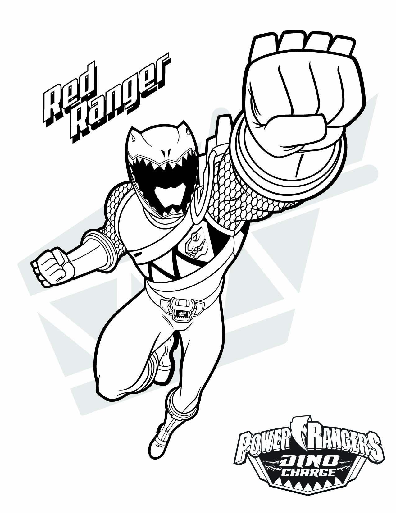 Power Rangers Megaforce Coloring Pages At GetColorings Free 