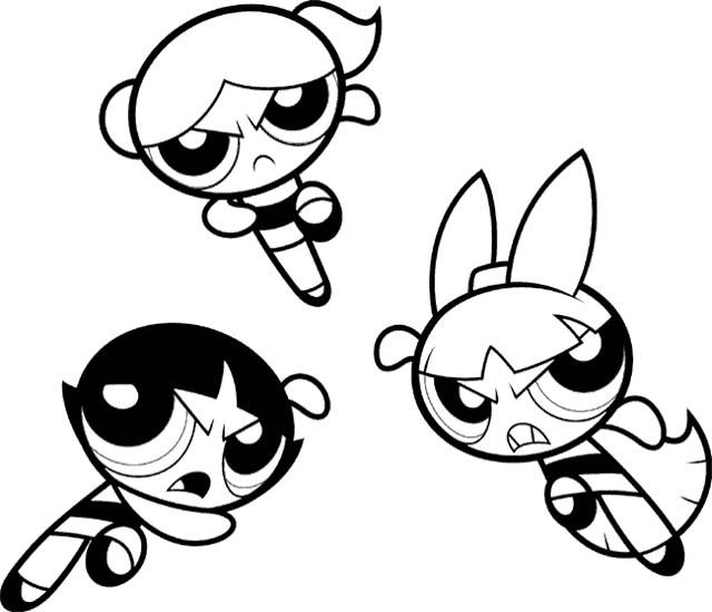 Powerpuff Girls Blossom Coloring Pages at GetColorings.com ...