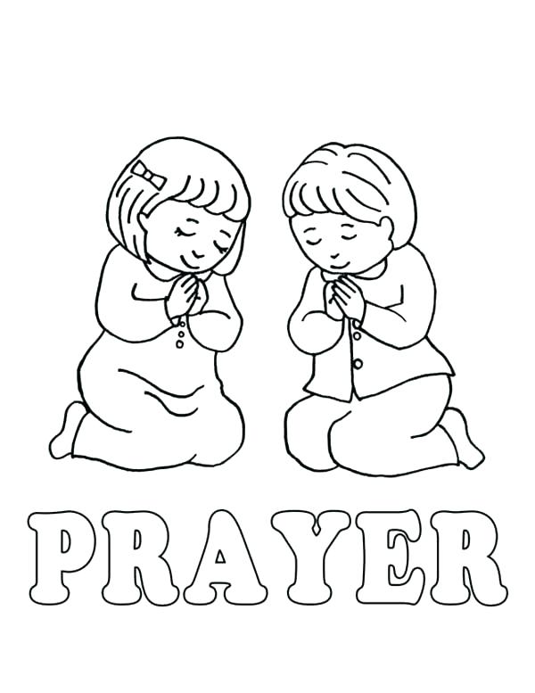 Prayer Coloring Pages To Print at GetColorings.com | Free printable