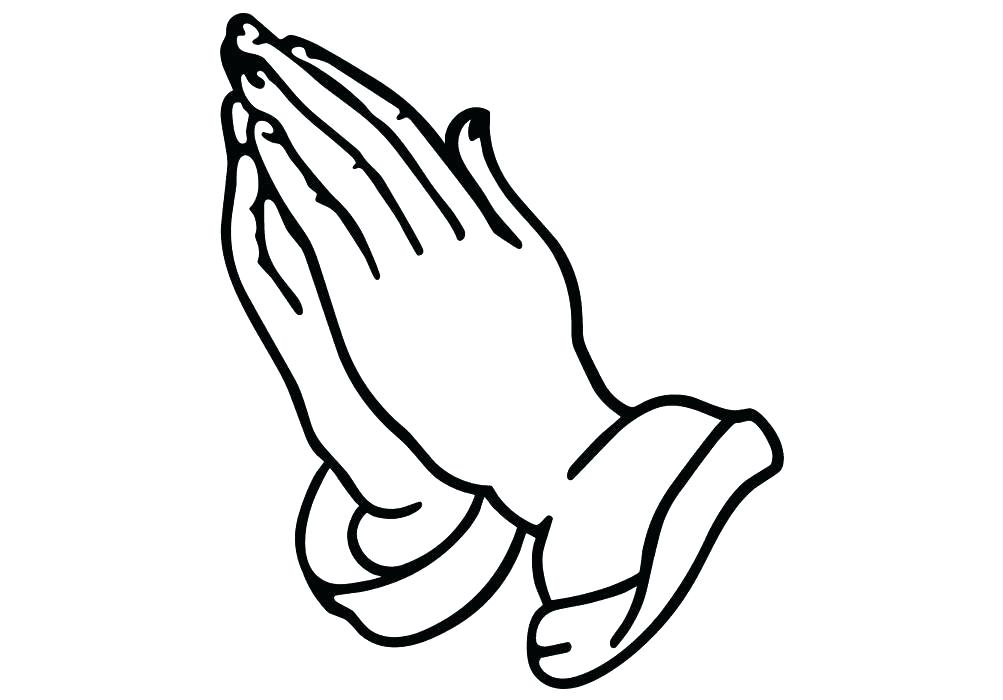 Praying Hands Coloring Pages at GetColoringscom Free