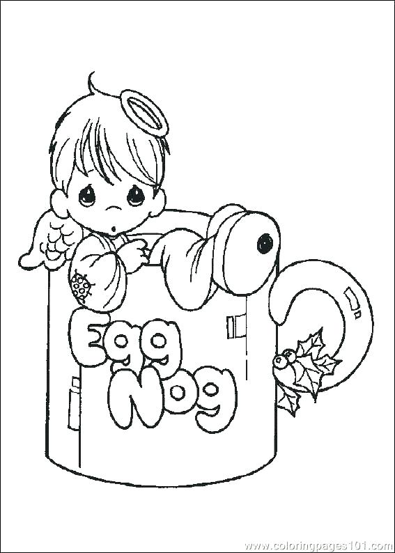 10 Precious Moments Animal Coloring Pages to Melt Your Heart