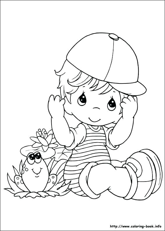 Precious Moments Girl Coloring Pages At Getcolorings.com 