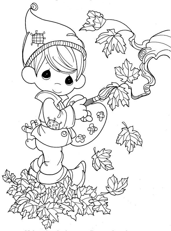 Precious Moments Praying Coloring Pages At GetColorings Free