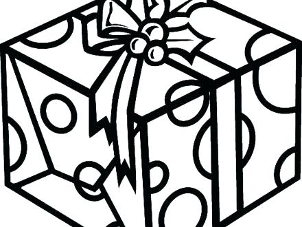 Present Box Coloring Pages at GetColorings.com | Free printable