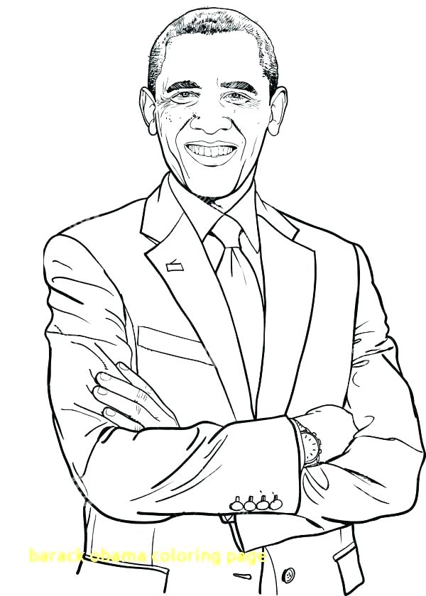 President Coloring Page
