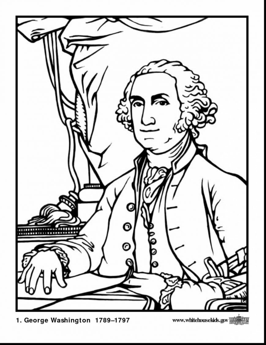 Presidents Day Coloring Pages Preschool At Getcolorings.com | Free