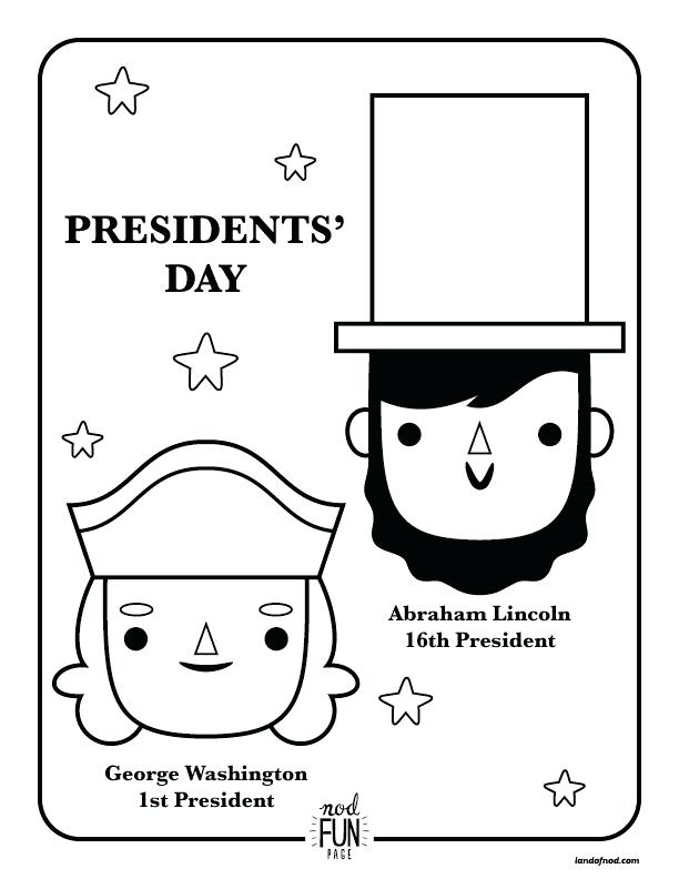 Presidents Day Coloring Pages Preschool At Getcolorings.com | Free