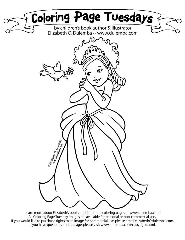 Pretty Princess Coloring Pages at GetColorings.com | Free printable