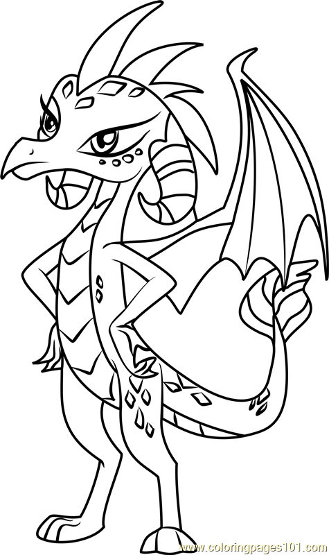 Princess And Dragon Coloring Pages at GetColorings.com | Free printable