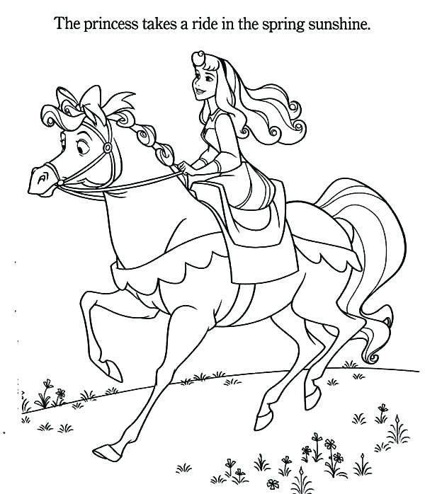 Coloring Pages Of Horses And Ponies - bastshirloce