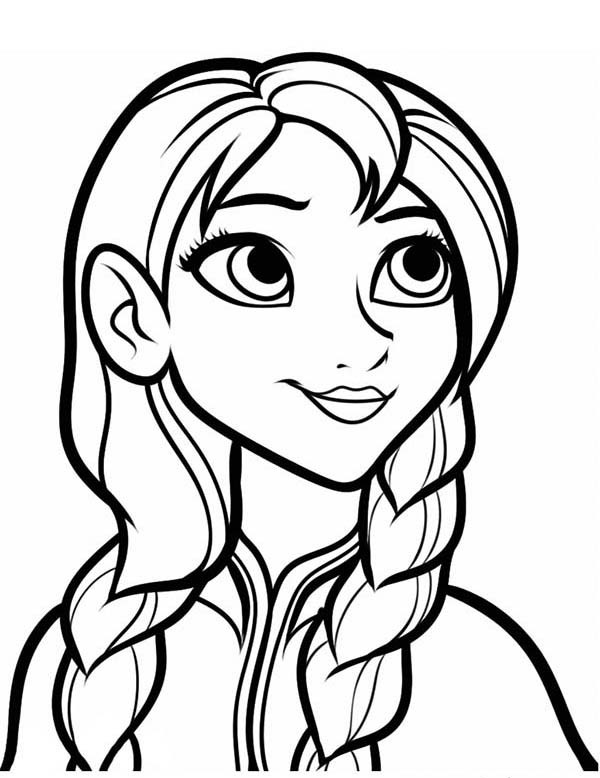 Princess Anna Coloring Pages at GetColorings.com | Free printable
