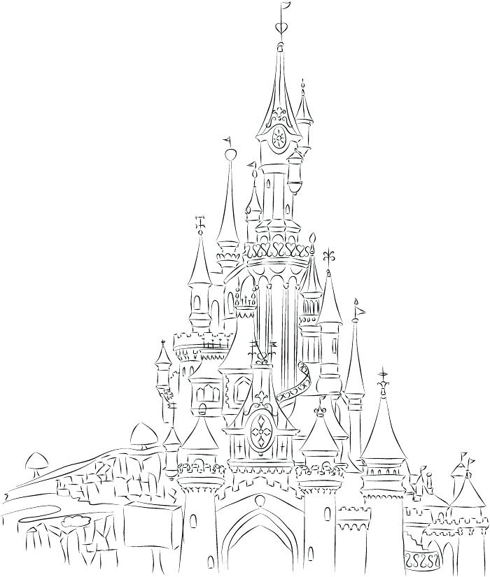Princess Castle Coloring Pages at GetColorings.com | Free printable